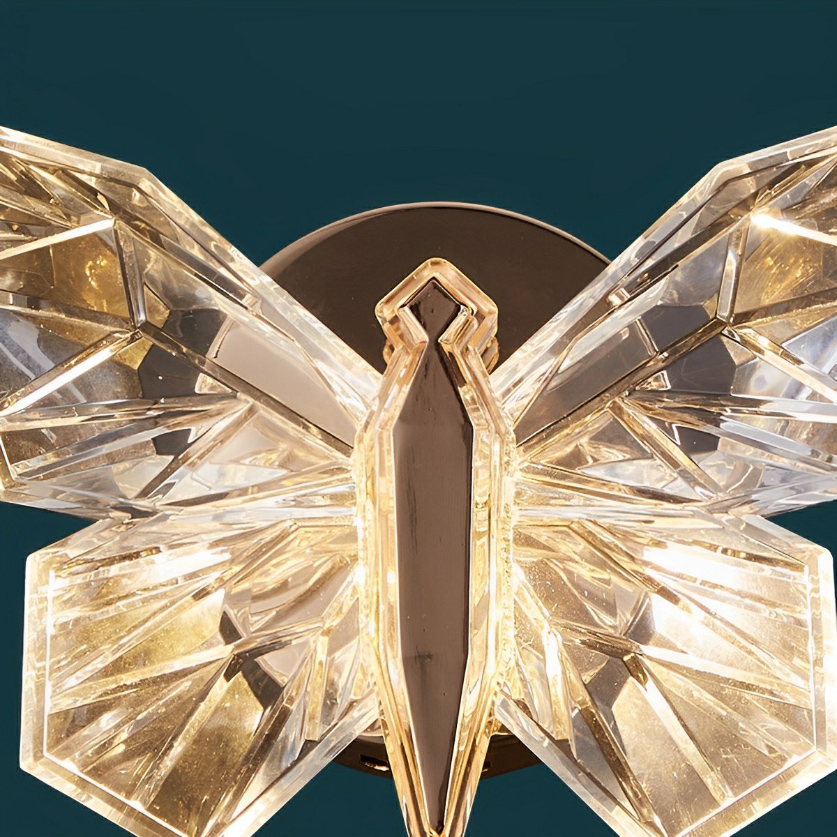 Modern Luxury Crystal Butterfly LED Indoor Wall Sconces - Flyachilles