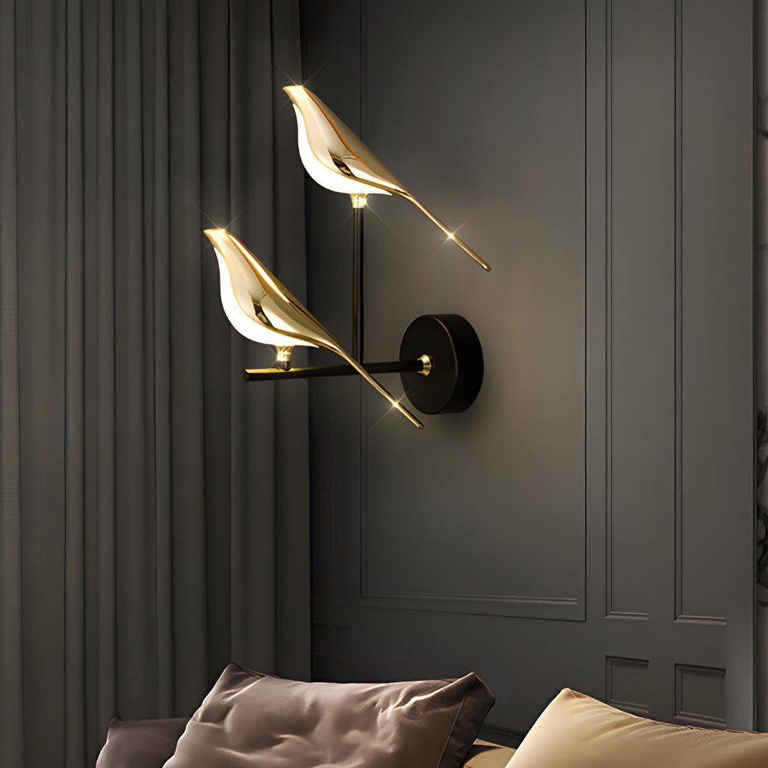 Modern Luxury Magpie Bird LED Indoor Wall Sconces - Flyachilles