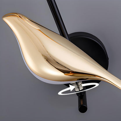 Modern Luxury Magpie Bird LED Indoor Wall Sconces - Flyachilles