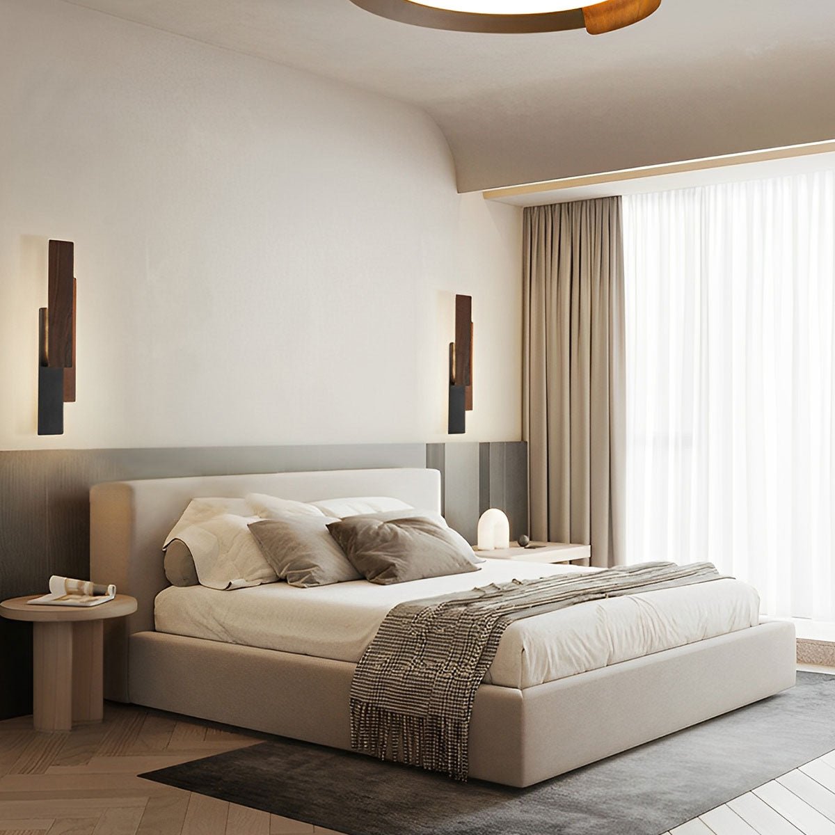 Modern Minimalist 3 - Tiered Rectangular LED Indoor Wall Sconces - Flyachilles
