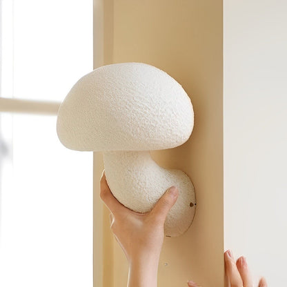 Modern Minimalist Creamy Style Mushrooms LED Wall Lights - Flyachilles