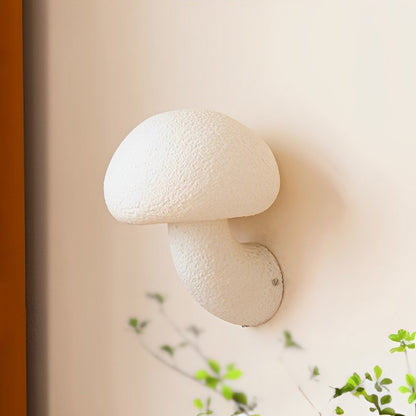 Modern Minimalist Creamy Style Mushrooms LED Wall Lights - Flyachilles