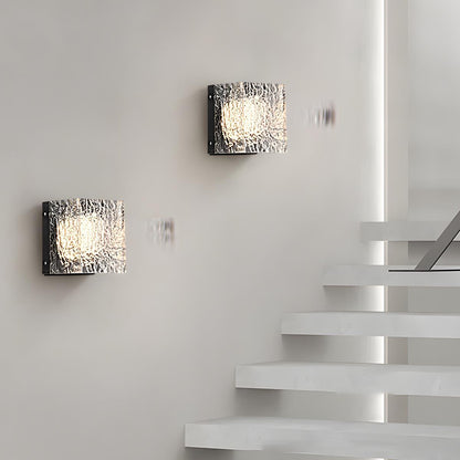Modern Minimalist Creative Clear Wave LED Indoor Wall Sconces - Flyachilles