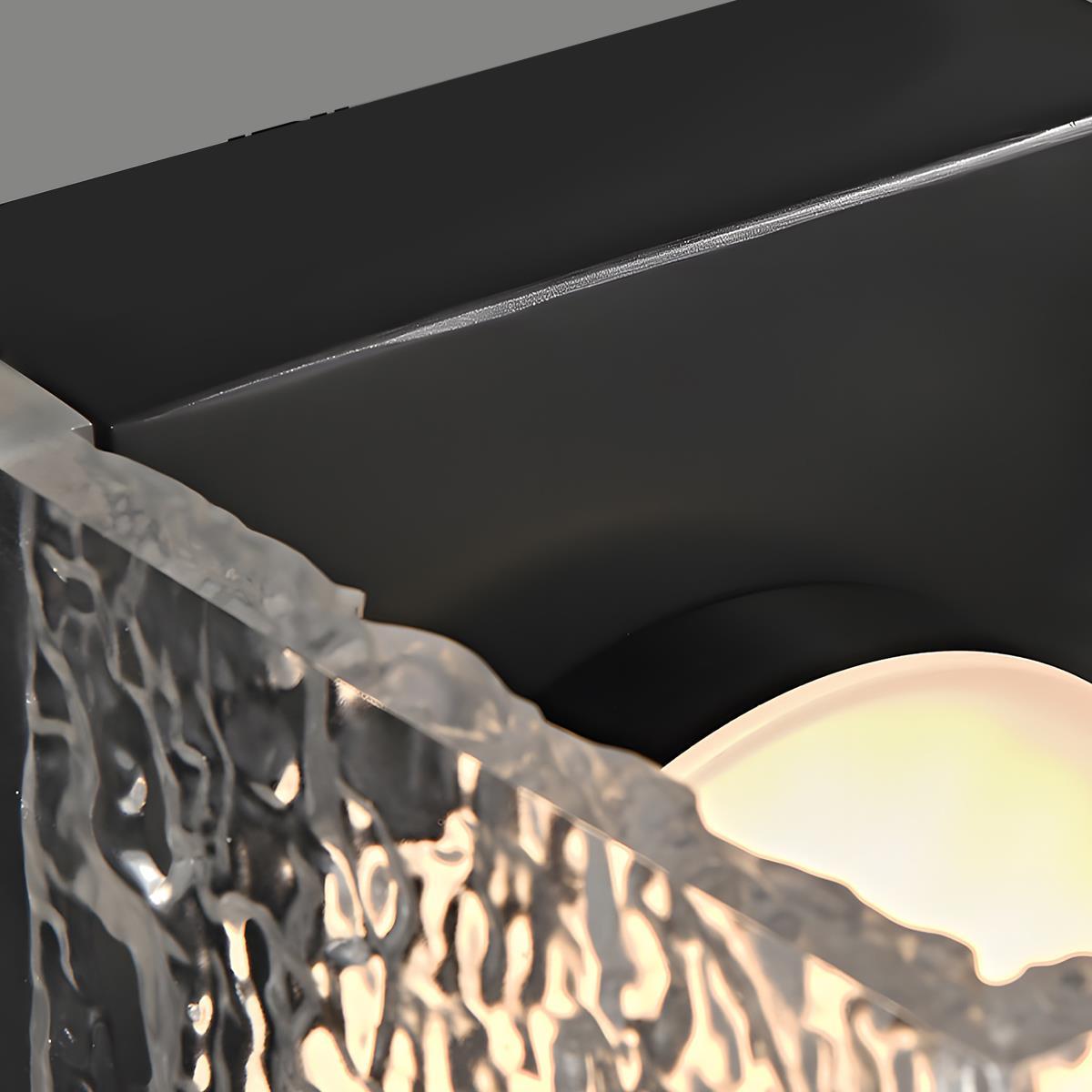 Modern Minimalist Creative Clear Wave LED Indoor Wall Sconces - Flyachilles