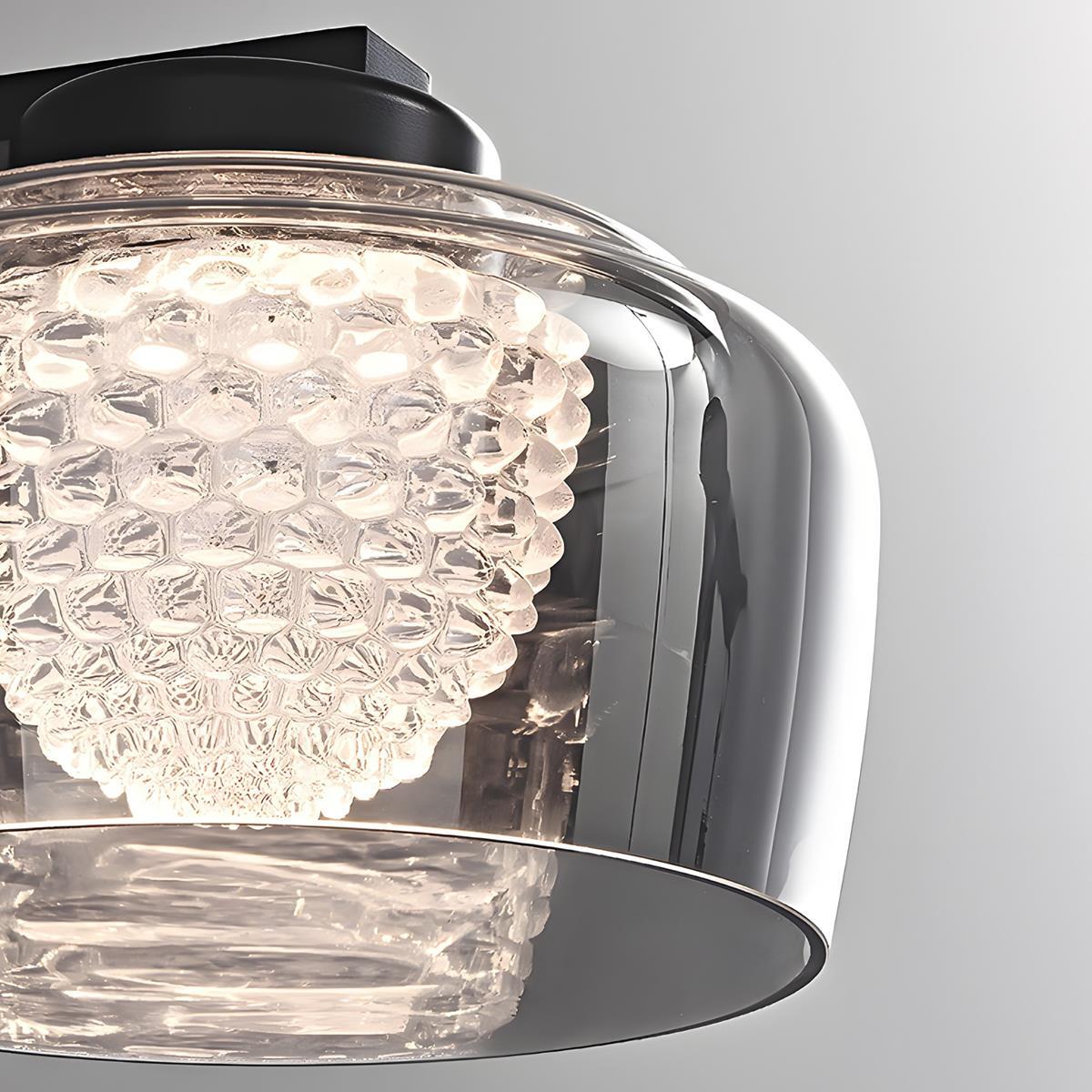 Modern Minimalist Creative Clear Wave LED Indoor Wall Sconces - Flyachilles