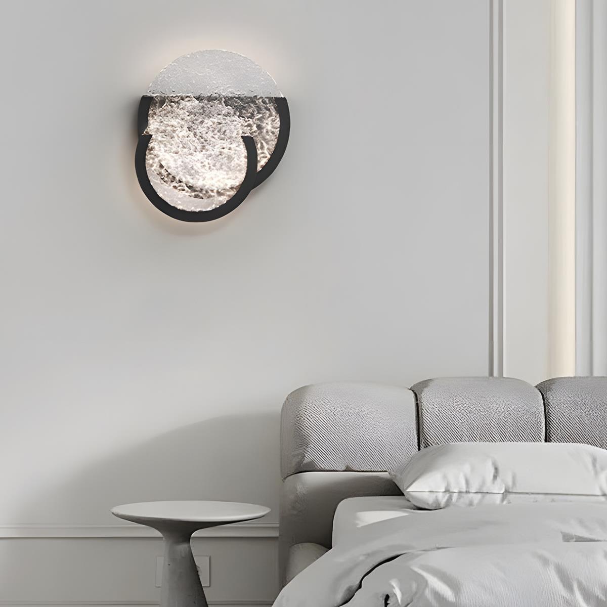 Modern Minimalist Creative Clear Wave LED Indoor Wall Sconces - Flyachilles