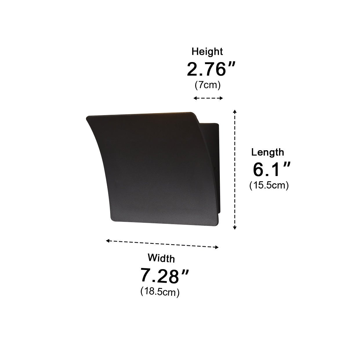 Modern Minimalist Curve LED Indoor Wall Sconces - Flyachilles