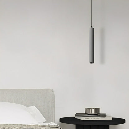 Modern Minimalist Cylinder Cement LED Pendant Lights - Flyachilles