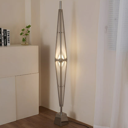 Modern Minimalist Diamond - Shaped Dimmable LED Floor Lamp - Flyachilles
