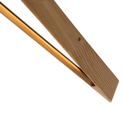 Modern Minimalist Diamond - Shaped Wood LED Long Strip Ceiling Light - Flyachilles