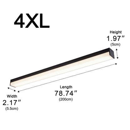 Modern Minimalist Dimming LED Long Strip Indoor Ceiling Light - Flyachilles