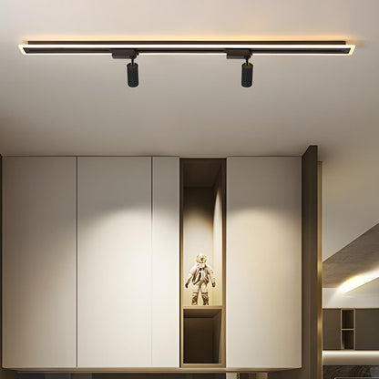 Modern Minimalist DIY Long Strip Track Spotlight LED Ceiling Light - Flyachilles