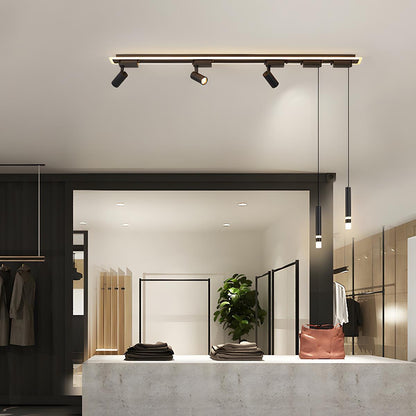 Modern Minimalist DIY Long Strip Track Spotlight LED Ceiling Light - Flyachilles
