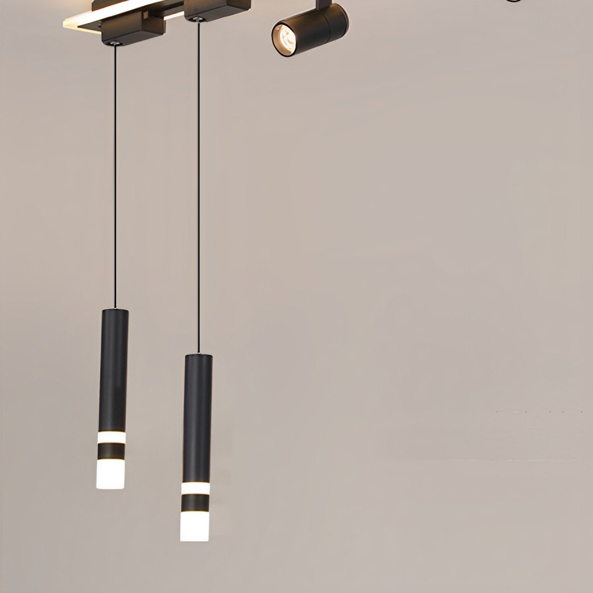 Modern Minimalist DIY Long Strip Track Spotlight LED Ceiling Light - Flyachilles