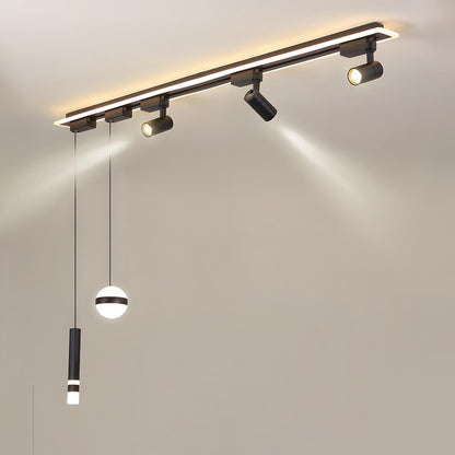 Modern Minimalist DIY Long Strip Track Spotlight LED Ceiling Light - Flyachilles