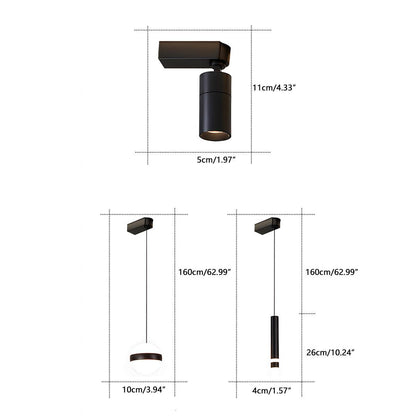 Modern Minimalist DIY Long Strip Track Spotlight LED Ceiling Light - Flyachilles