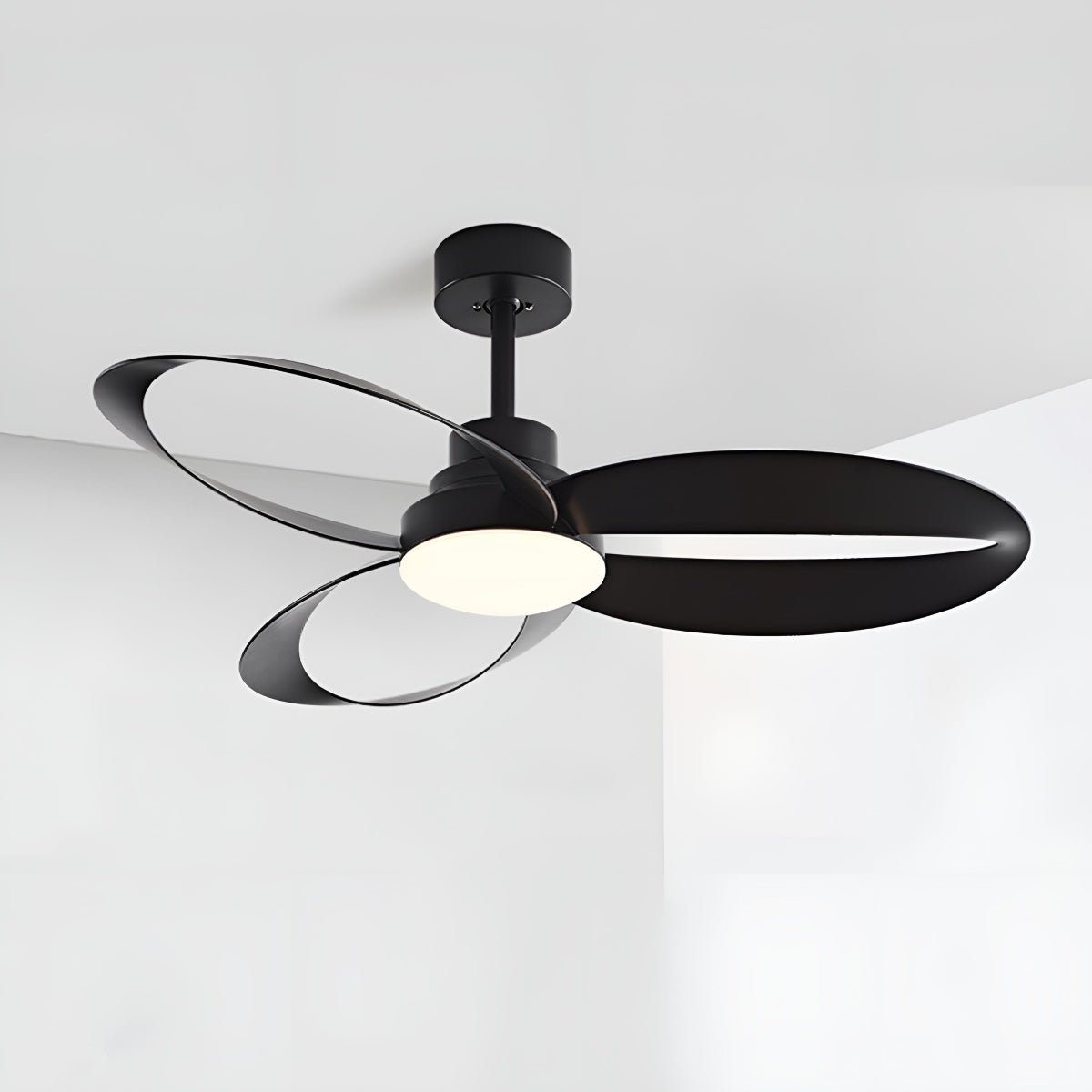 Modern Minimalist Geometric 6 - Speed Reverse Ceiling Fan Light - Flyachilles