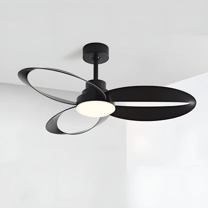 Modern Minimalist Geometric 6 - Speed Reverse Ceiling Fan Light - Flyachilles