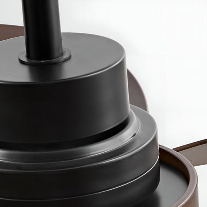 Modern Minimalist Geometric 6 - Speed Reverse Ceiling Fan Light - Flyachilles