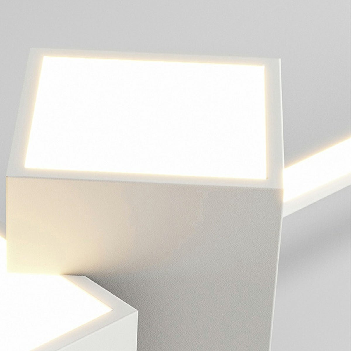Modern Minimalist Geometric LED Long Strip Indoor Pendant Lights - Flyachilles