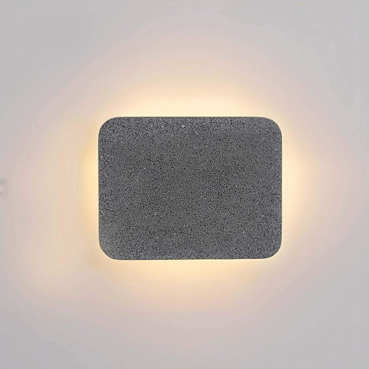 Modern Minimalist Indoor Cement LED Wall Sconces - Flyachilles