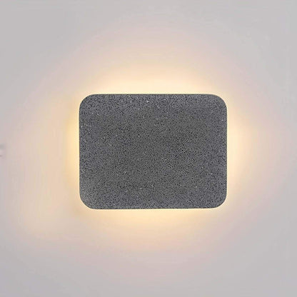 Modern Minimalist Indoor Cement LED Wall Sconces - Flyachilles