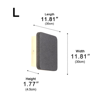 Modern Minimalist Indoor Cement LED Wall Sconces - Flyachilles