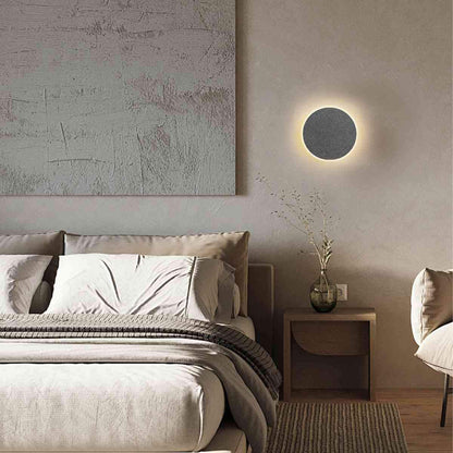 Modern Minimalist Indoor Cement LED Wall Sconces - Flyachilles