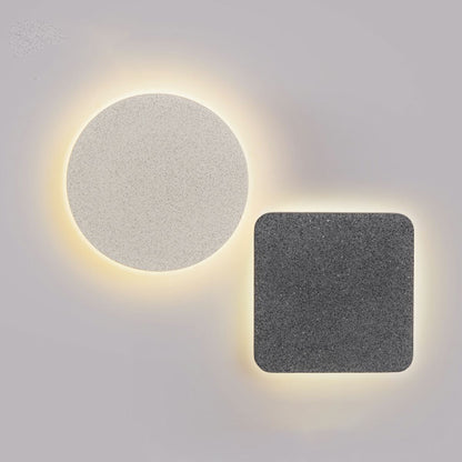 Modern Minimalist Indoor Cement LED Wall Sconces - Flyachilles