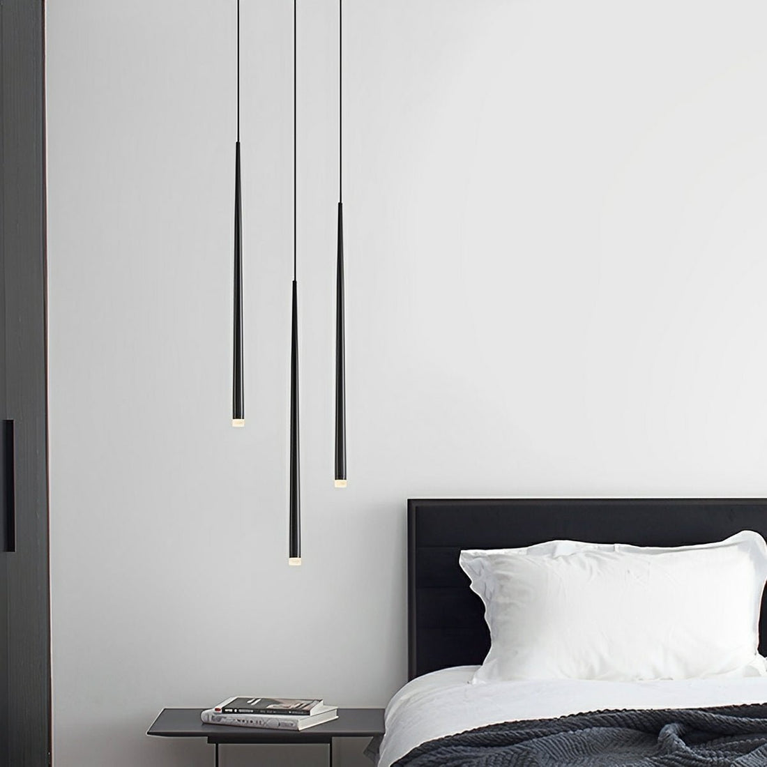 Modern Minimalist Linear Long Strip Bar LED Pendant Lights - Flyachilles