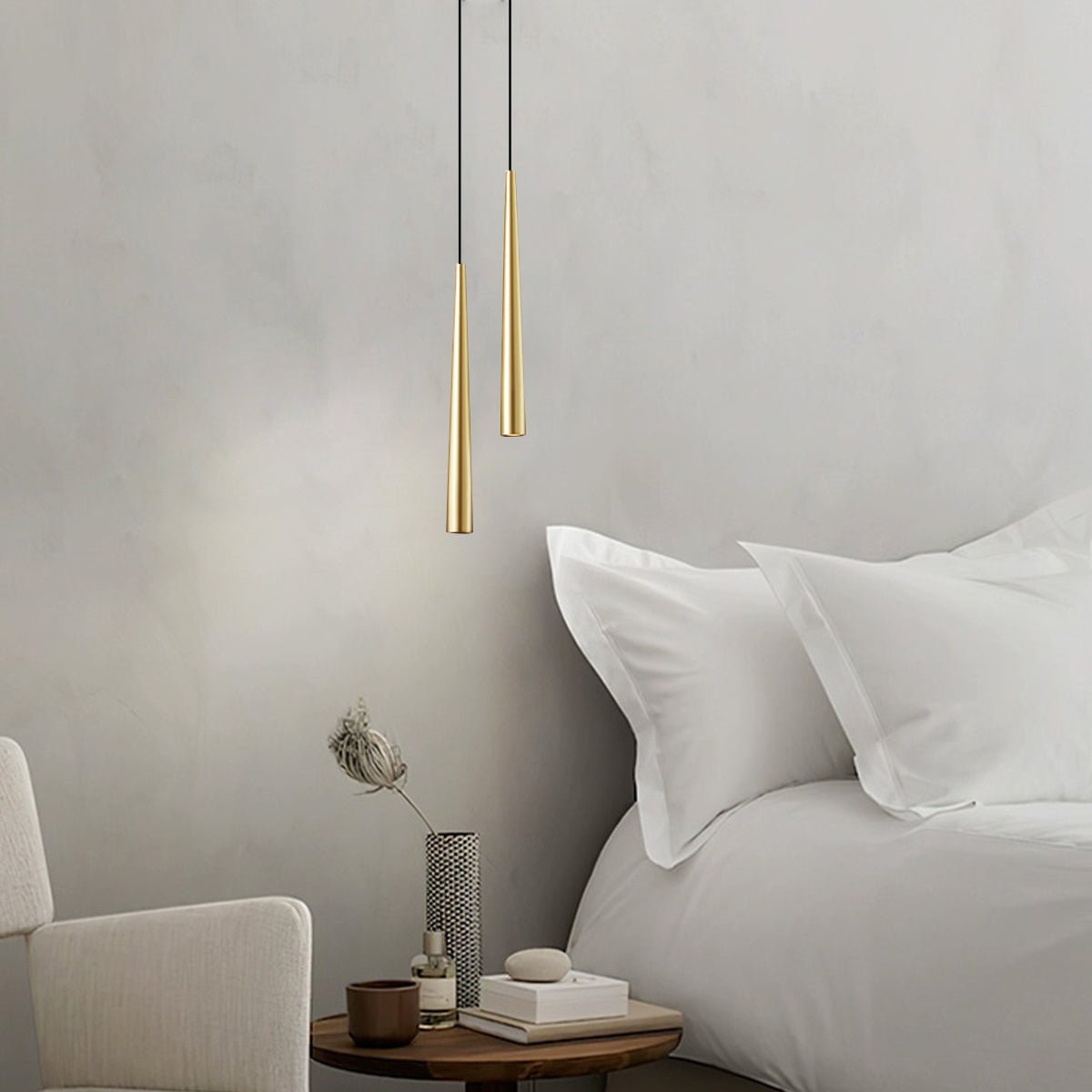 Modern Minimalist Long Strip Bar LED Pendant Lights - Flyachilles