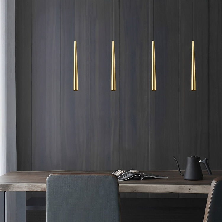 Modern Minimalist Long Strip Bar LED Pendant Lights - Flyachilles