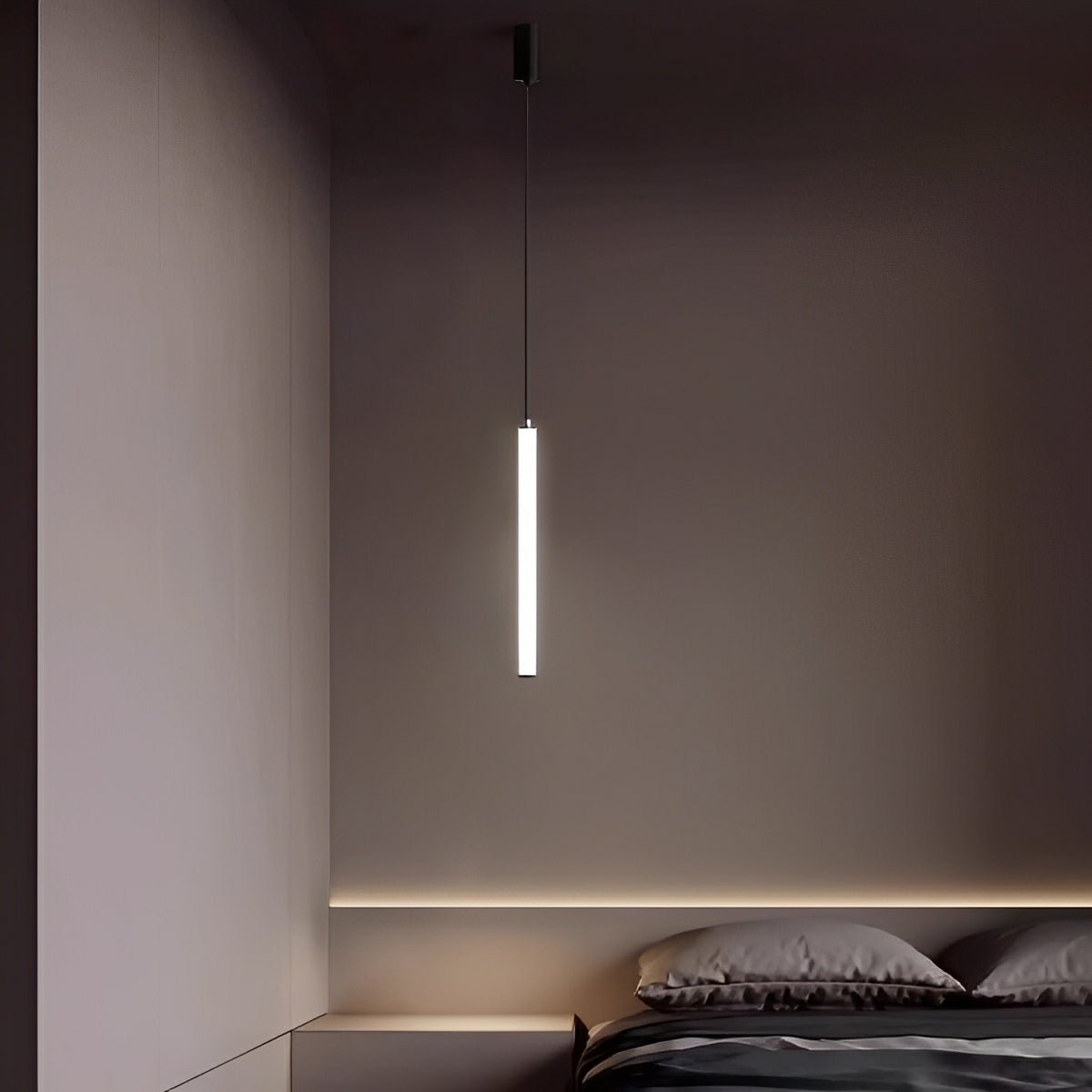 Modern Minimalist Long Strip LED Stairs Pendant Lights - Flyachilles