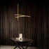 Modern Minimalist LOS Coordinates Geometric Linear LED Pendant Lights - Flyachilles