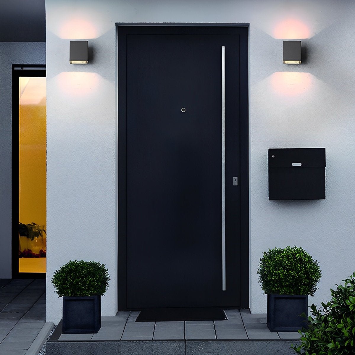 Modern Minimalist Outdoor LED Waterproof Exterior Wall Light for Courtyard Fence - Flyachilles