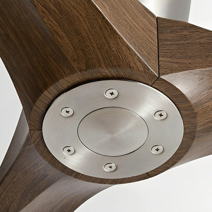 Modern Minimalist Sculptural DC Motor Reverse Ceiling Fan - Flyachilles