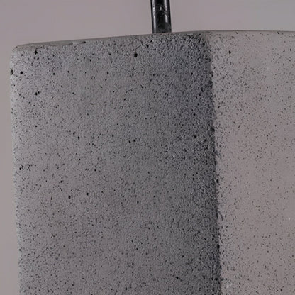 Modern Minimalist Square Cement LED Pendant Lights - Flyachilles