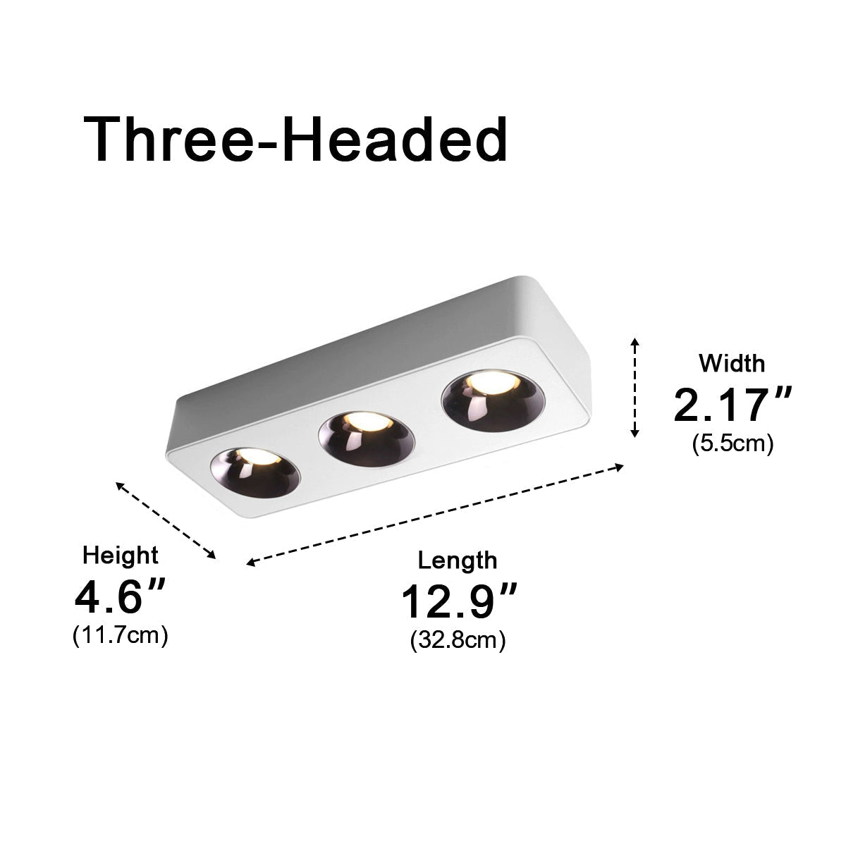 Modern Minimalist Square LED Indoor Ceiling Spot Light - Flyachilles