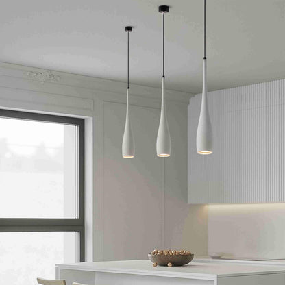 Modern Minimalist Water Drop Indoor Cement LED Pendant Lights - Flyachilles