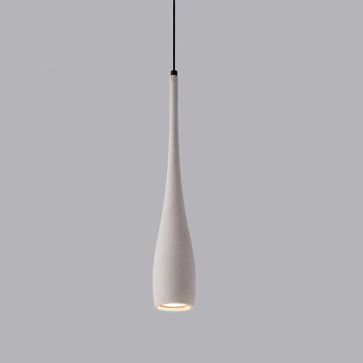 Modern Minimalist Water Drop Indoor Cement LED Pendant Lights - Flyachilles