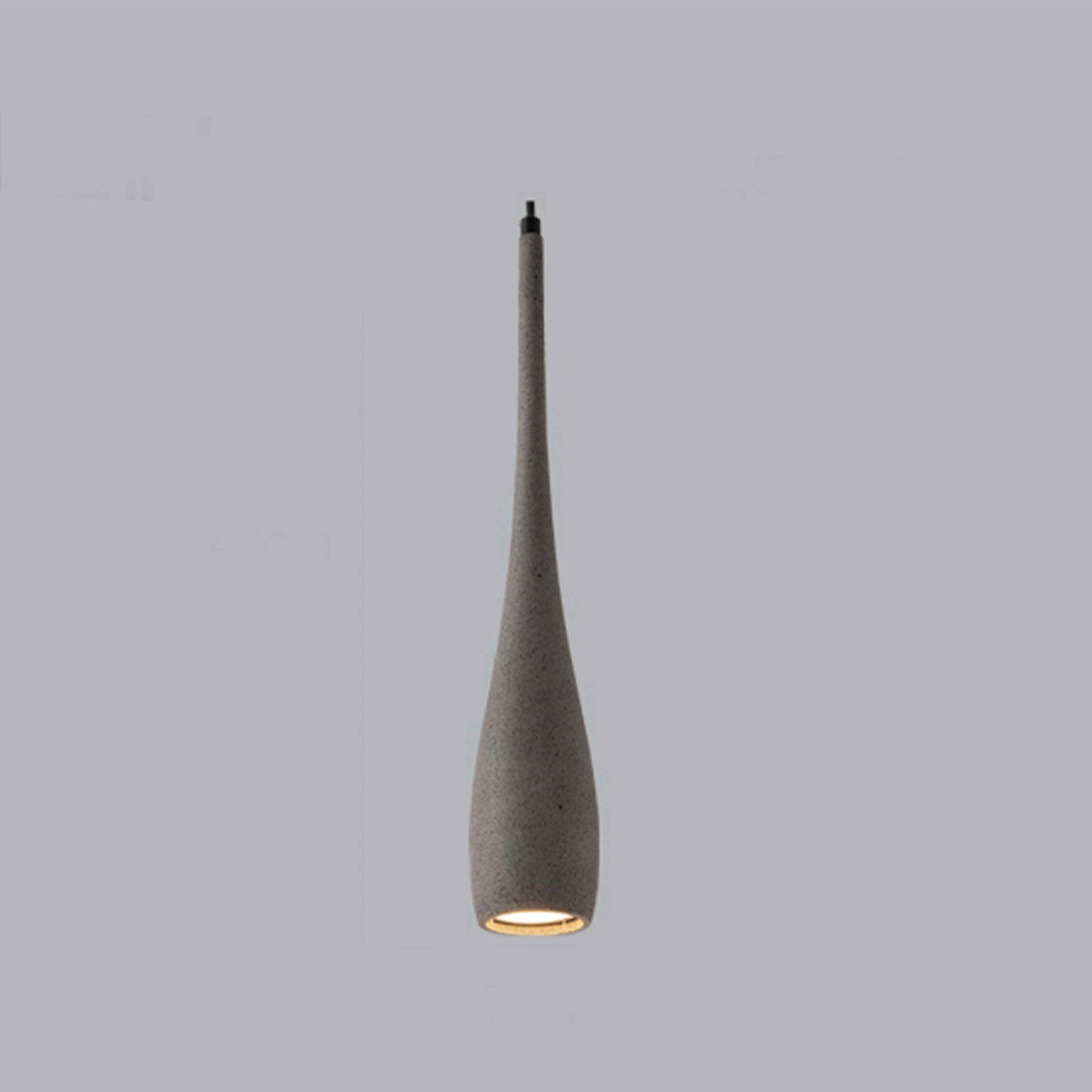 Modern Minimalist Water Drop Indoor Cement LED Pendant Lights - Flyachilles