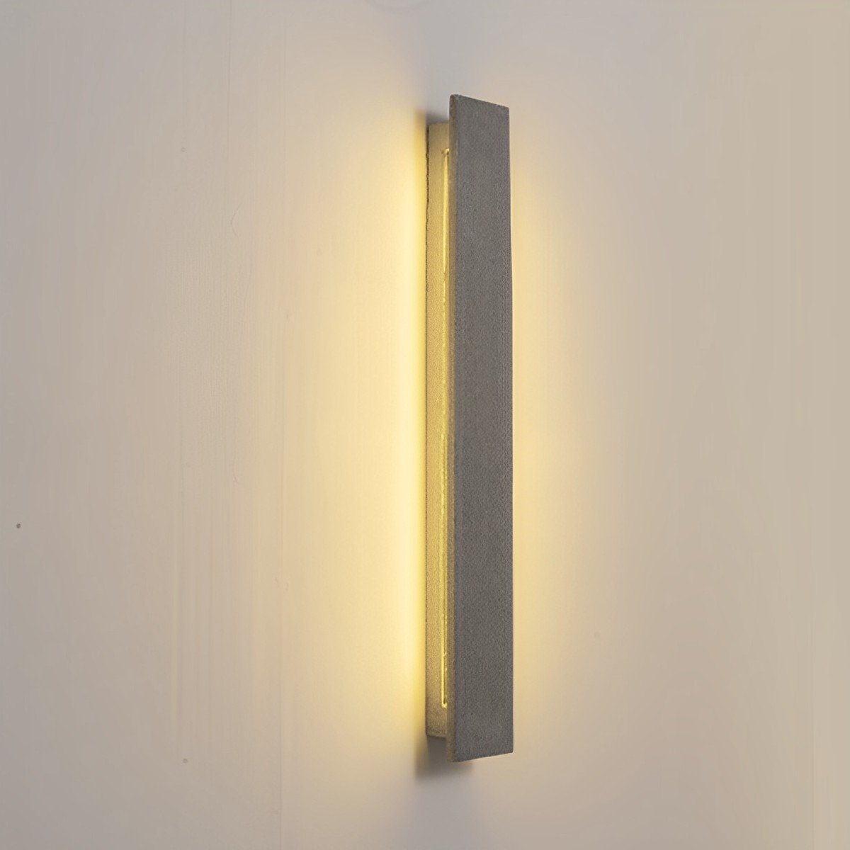 Modern Minimalist Waterproof Outdoor Cement LED Porch Lights - Flyachilles