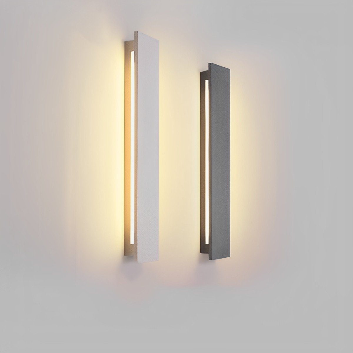 Modern Minimalist Waterproof Outdoor Cement LED Porch Lights - Flyachilles