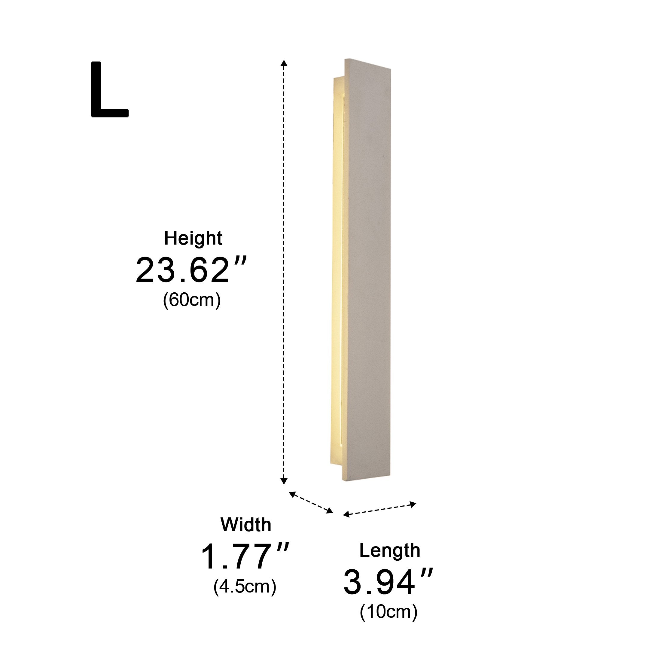 Modern Minimalist Waterproof Outdoor Cement LED Porch Lights - Flyachilles