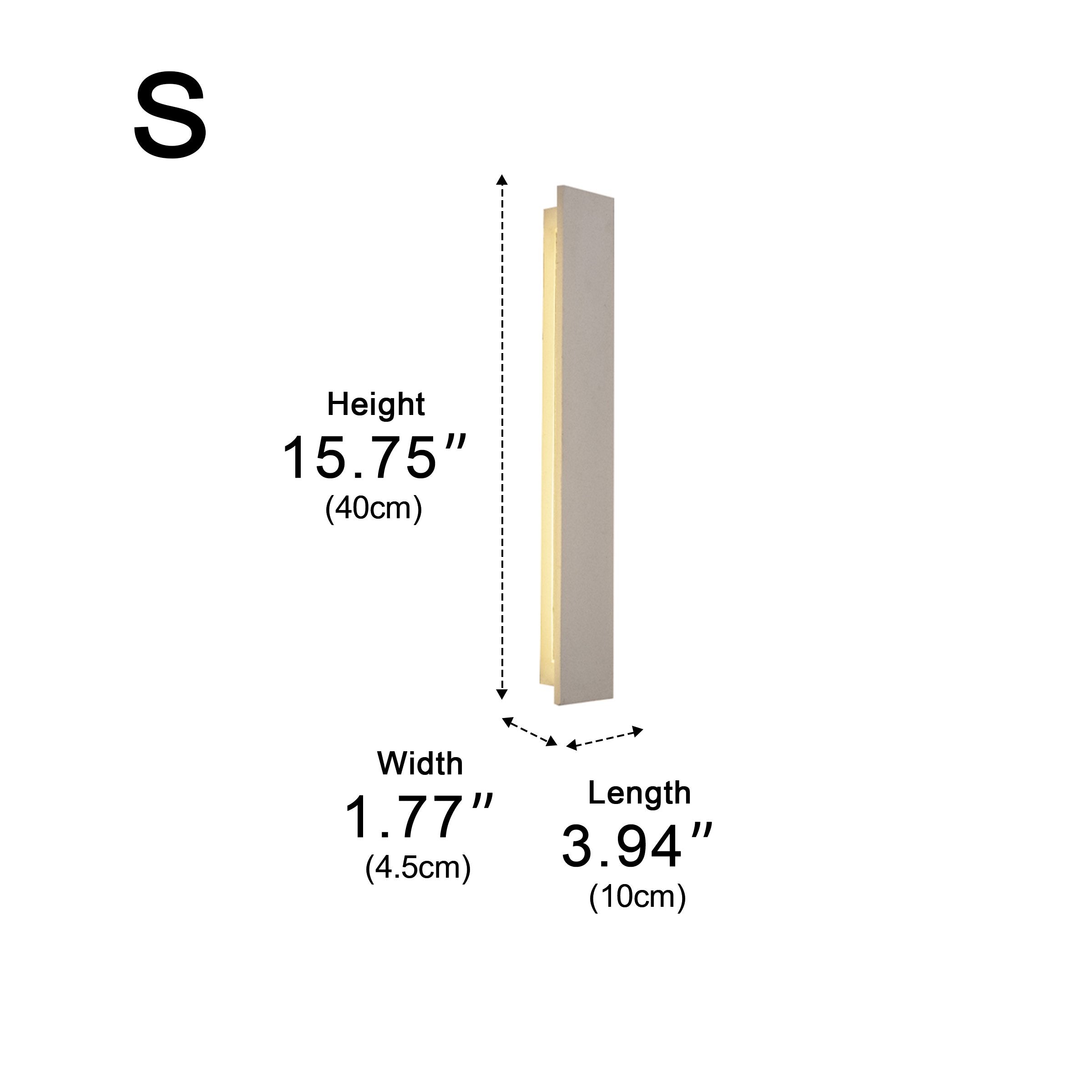 Modern Minimalist Waterproof Outdoor Cement LED Porch Lights - Flyachilles
