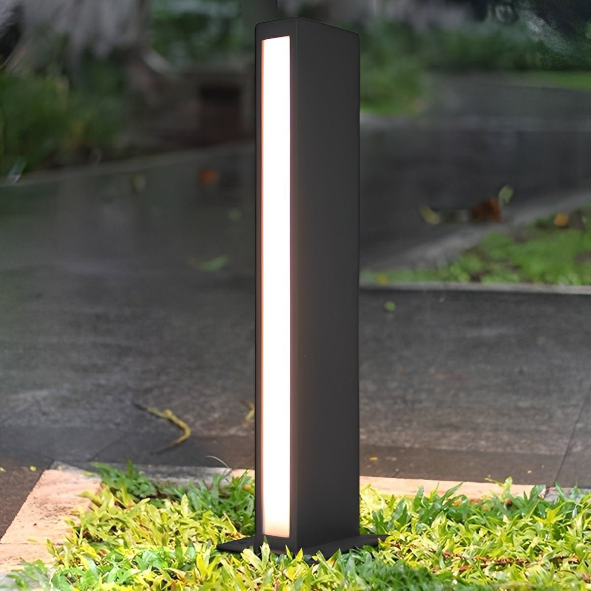 Modern Minimalist Waterproof Rectangular Outdoor LED Lawn Pathway Lights - Flyachilles