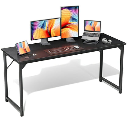 Modern Minimalist Wood Computer Desk for Home Office - Flyachilles
