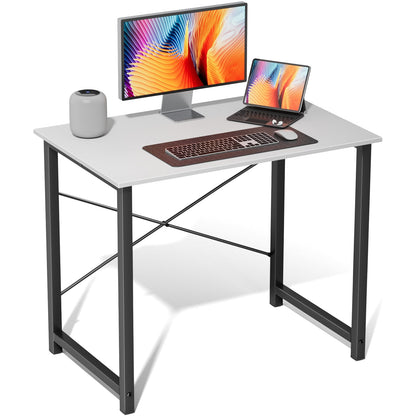 Modern Minimalist Wood Computer Desk for Home Office - Flyachilles