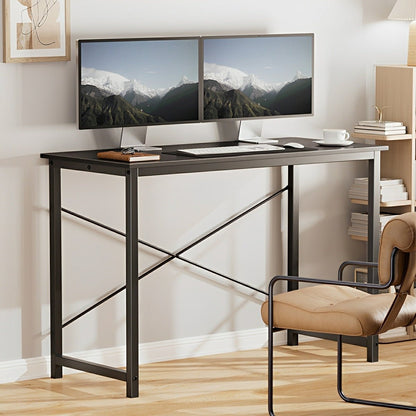 Modern Minimalist Wood Computer Desk for Home Office - Flyachilles
