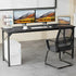 Modern Minimalist Wood Computer Desk for Home Office - Flyachilles